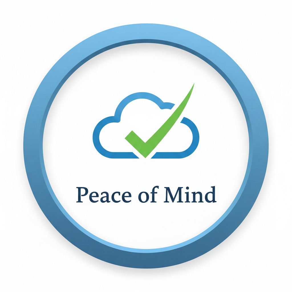 Peace of Mind icon representing safety and security